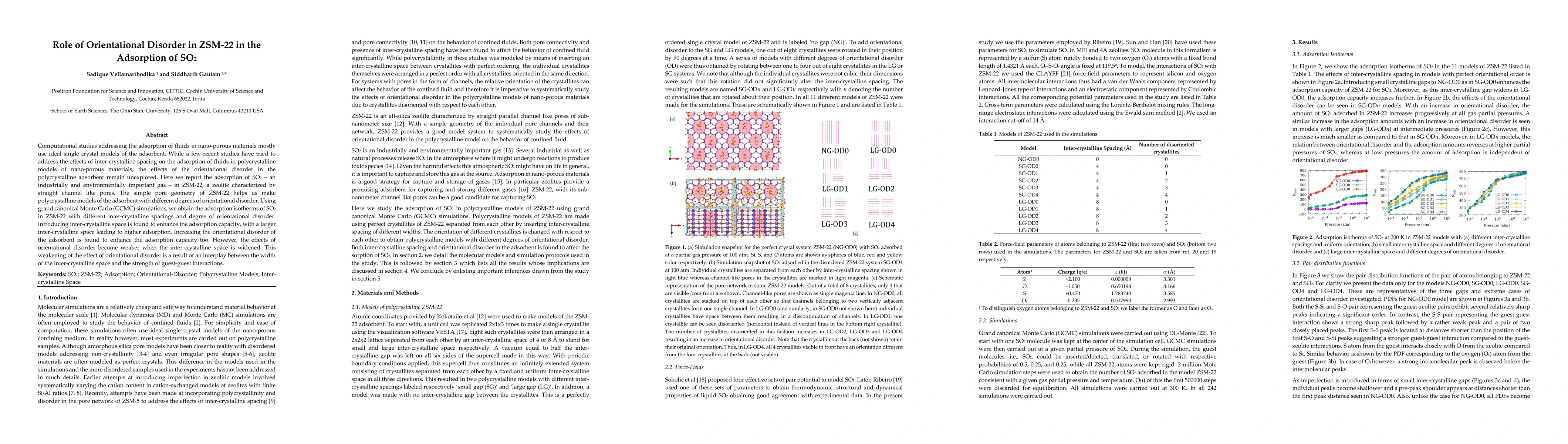 Thumbnail for Role of Orientational Disorder in ZSM-22 in the Adsorption of SO$_2$