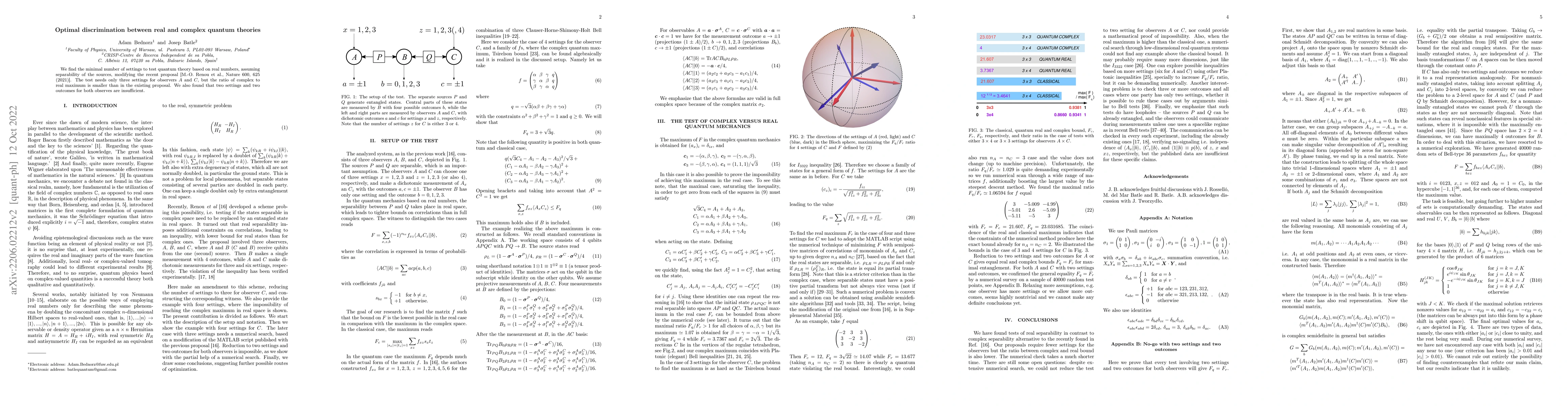 Thumbnail for Optimal discrimination between real and complex quantum theories