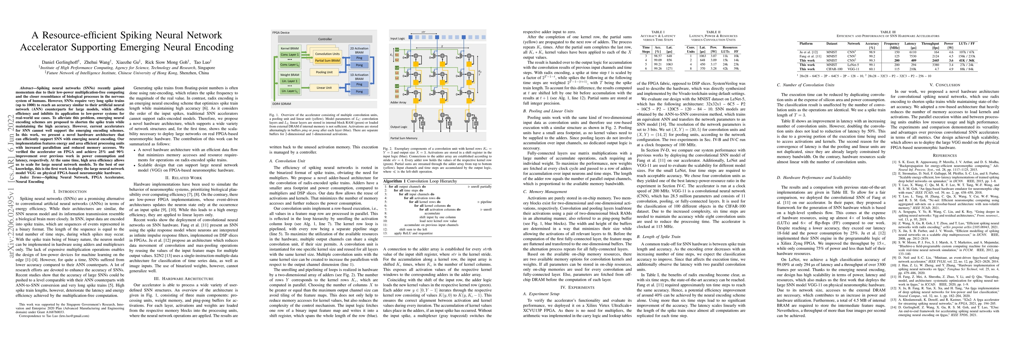 Thumbnail for A Resource-efficient Spiking Neural Network Accelerator Supporting
  Emerging Neural Encoding