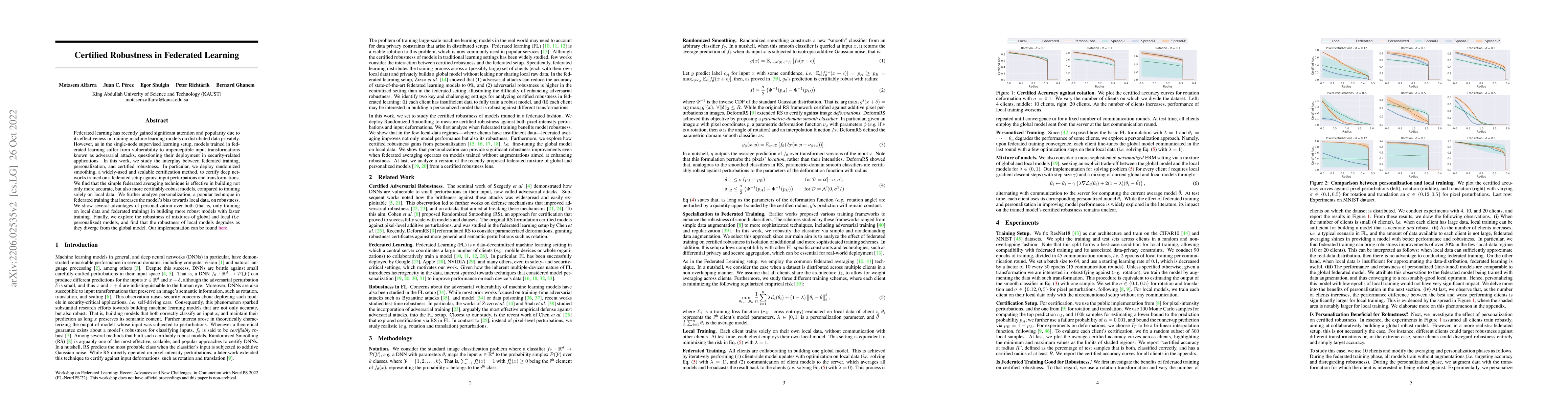 Thumbnail for Certified Robustness in Federated Learning