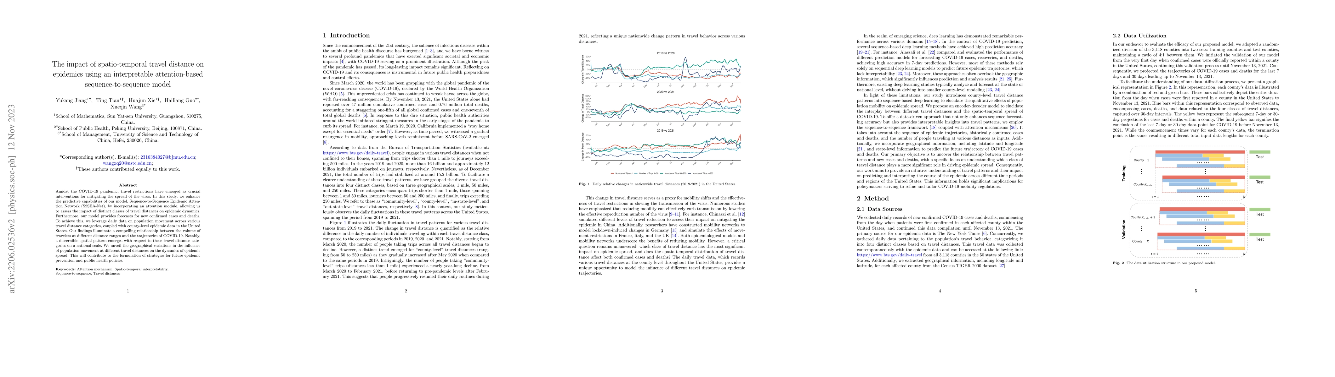 Thumbnail for The impact of spatio-temporal travel distance on epidemics using an
  interpretable attention-based sequence-to-sequence model