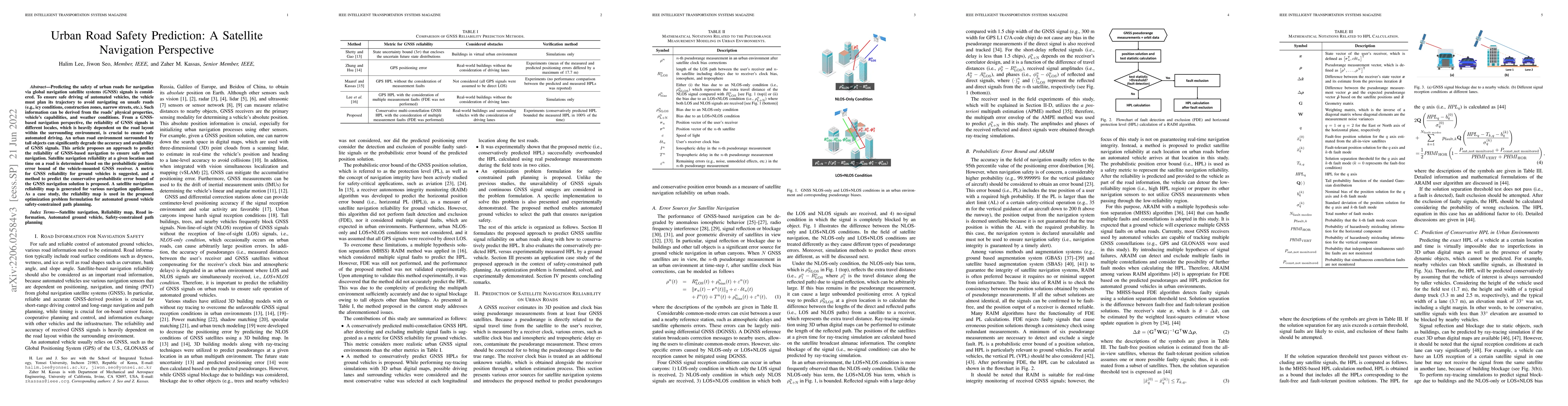 Thumbnail for Urban Road Safety Prediction: A Satellite Navigation Perspective