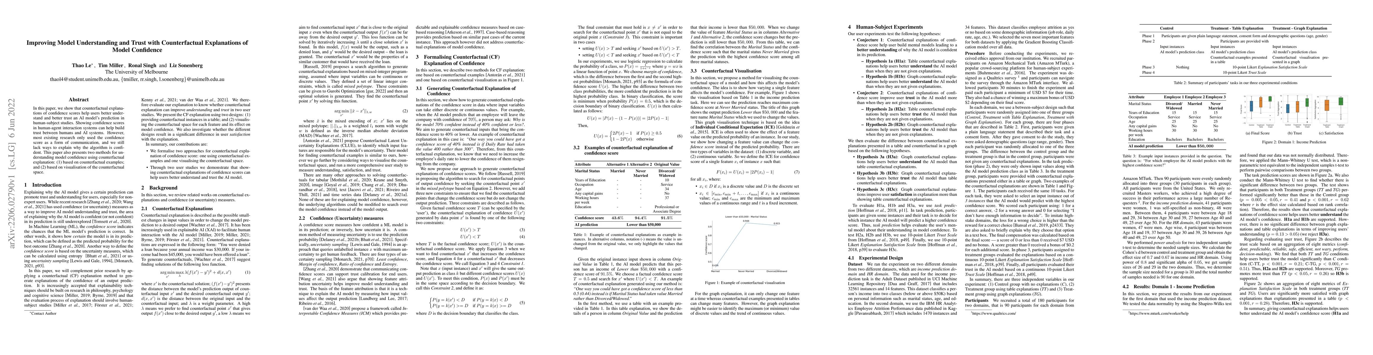 Thumbnail for Improving Model Understanding and Trust with Counterfactual Explanations
  of Model Confidence