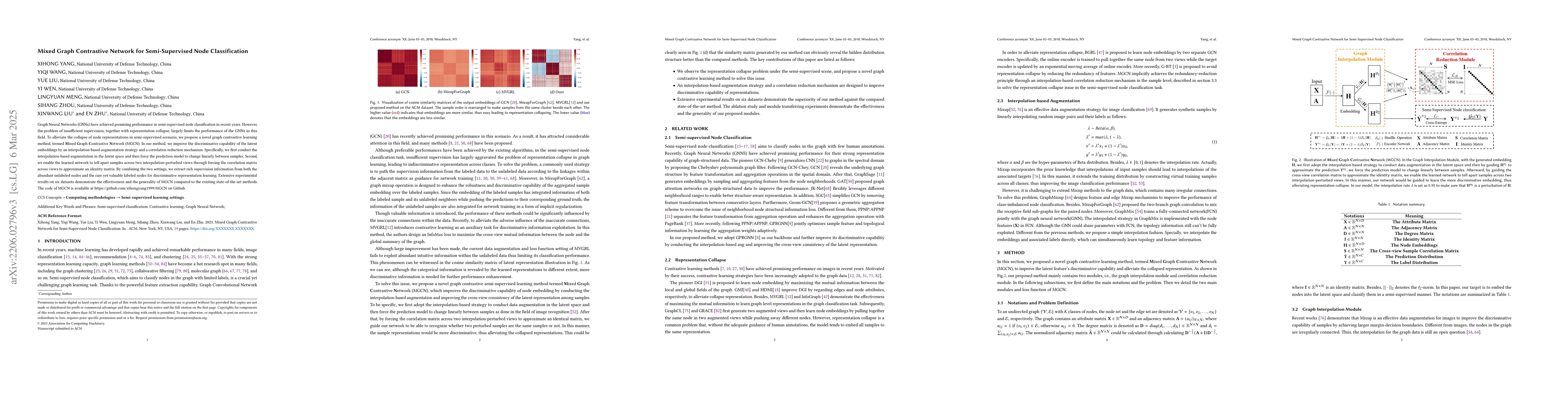 Thumbnail for Mixed Graph Contrastive Network for Semi-Supervised Node Classification