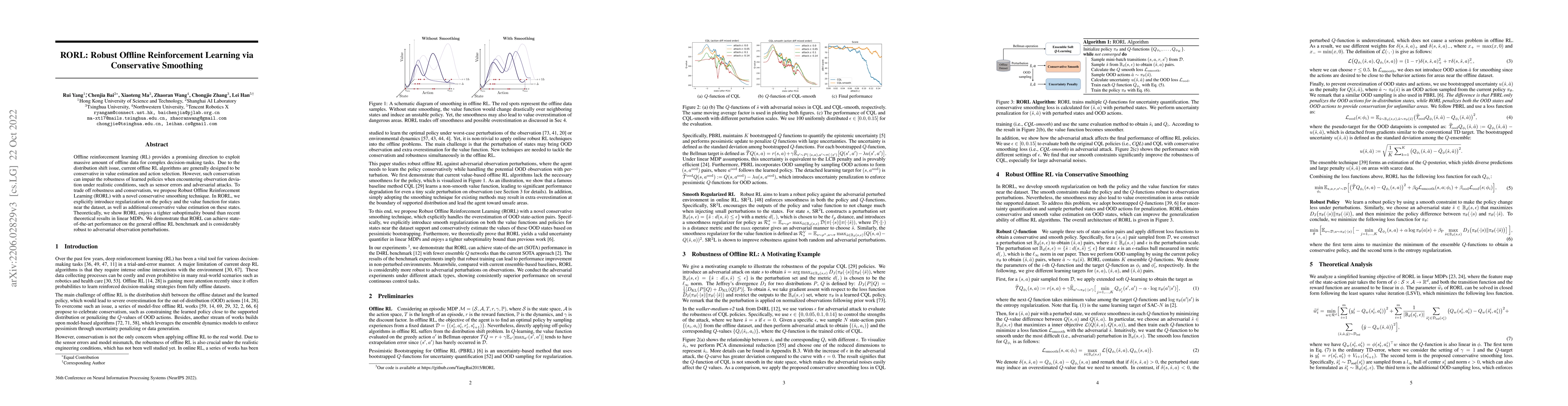 Thumbnail for RORL: Robust Offline Reinforcement Learning via Conservative Smoothing