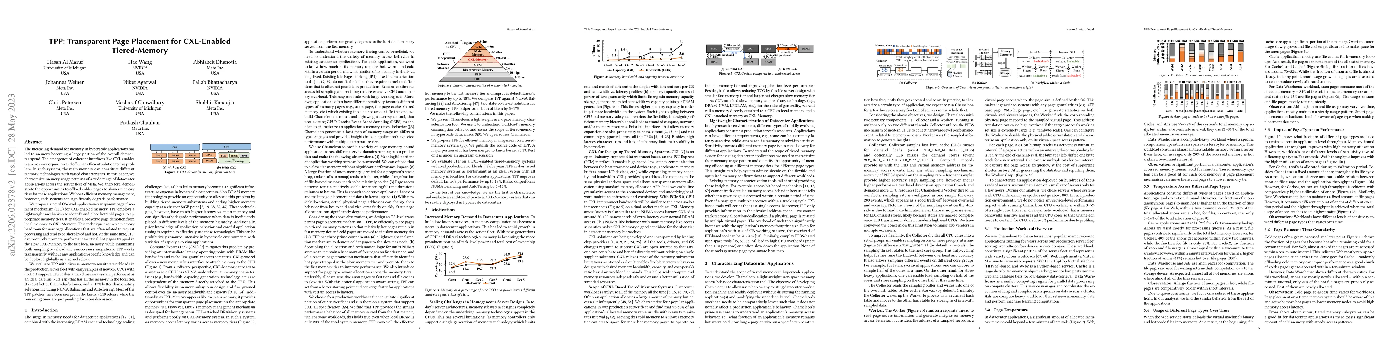Thumbnail for TPP: Transparent Page Placement for CXL-Enabled Tiered-Memory