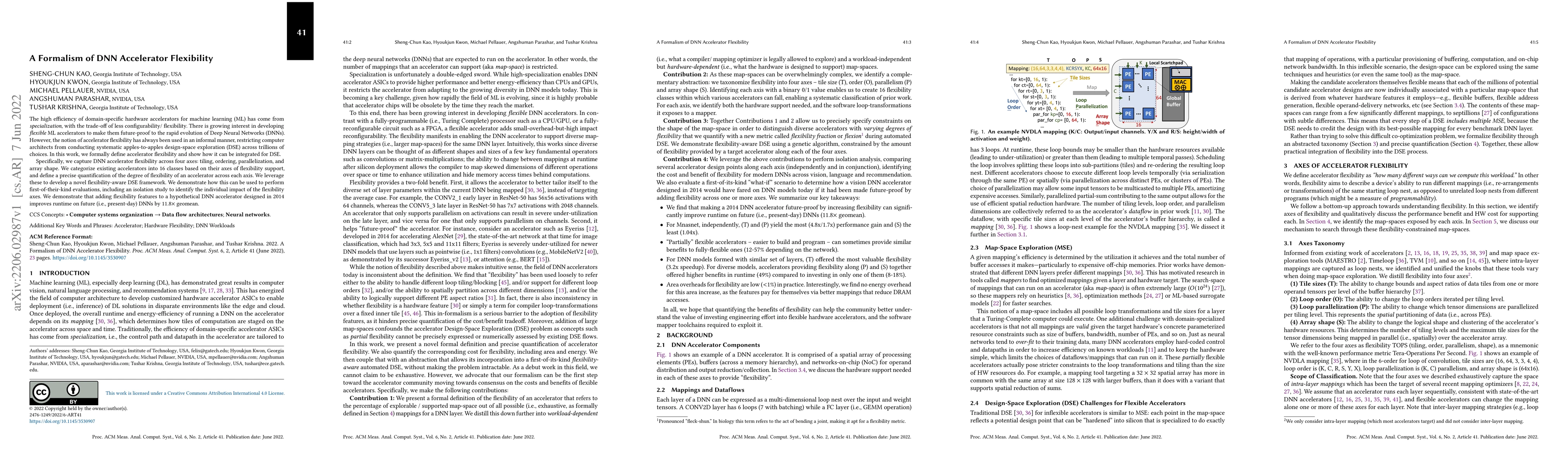 Thumbnail for A Formalism of DNN Accelerator Flexibility