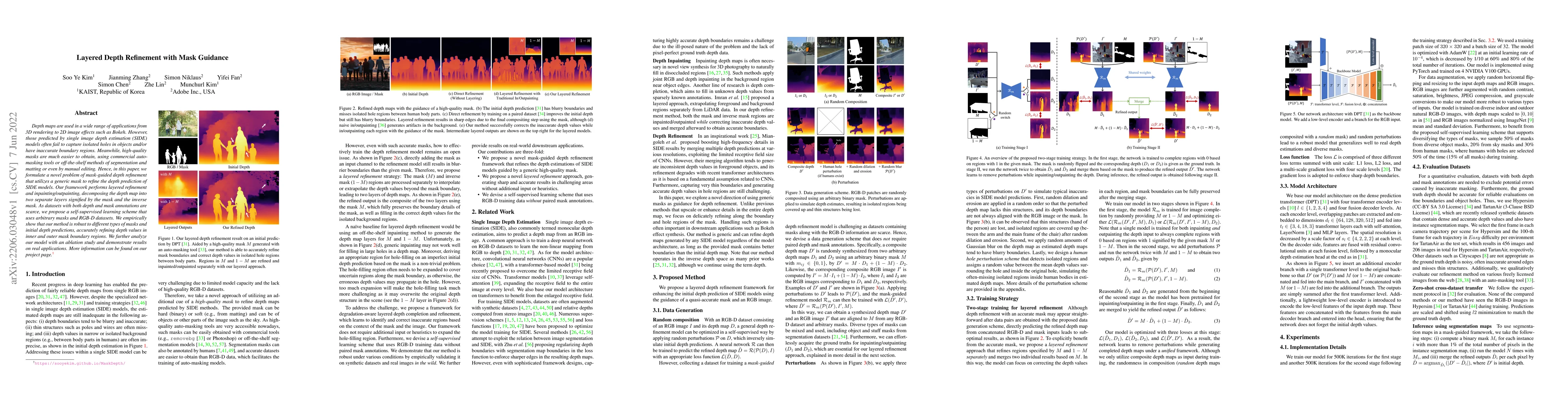 Thumbnail for Layered Depth Refinement with Mask Guidance