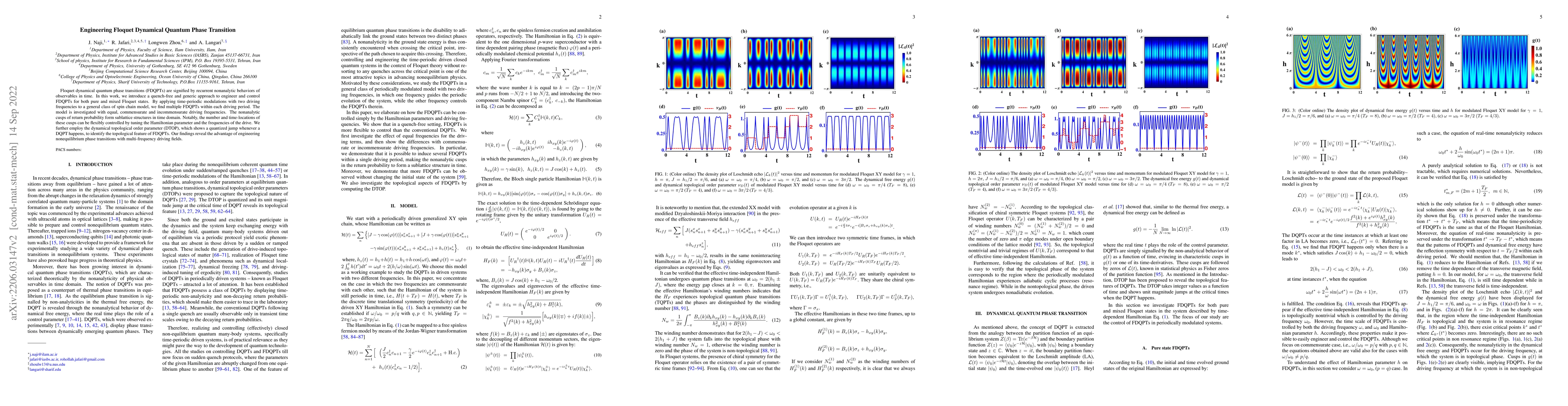 Thumbnail for Engineering Floquet Dynamical Quantum Phase Transition
