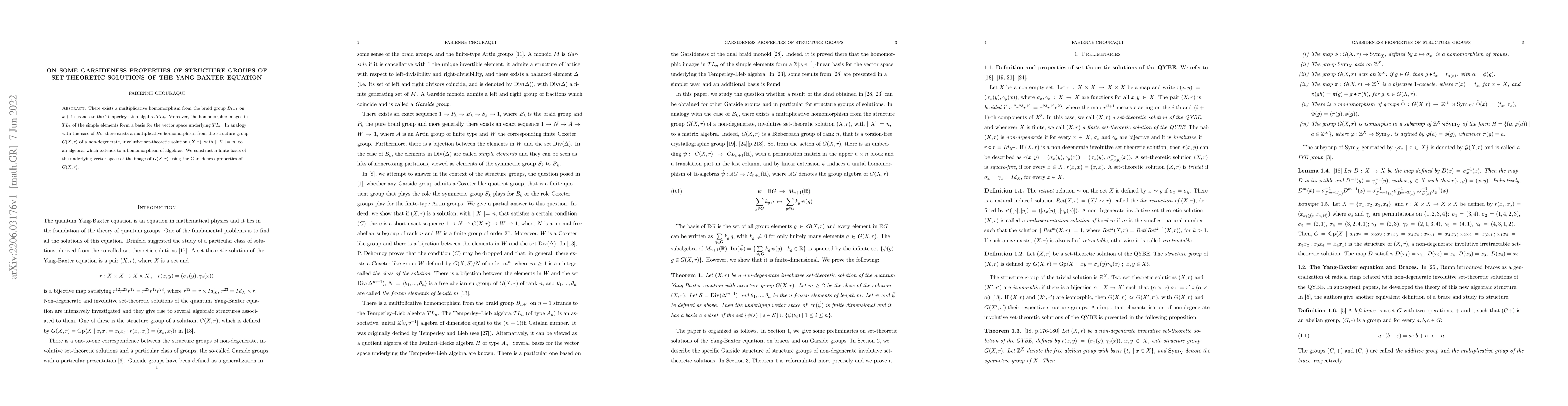 Thumbnail for Garsideness properties of structure groups of set-theoretic solutions of
  the Yang-Baxter equation