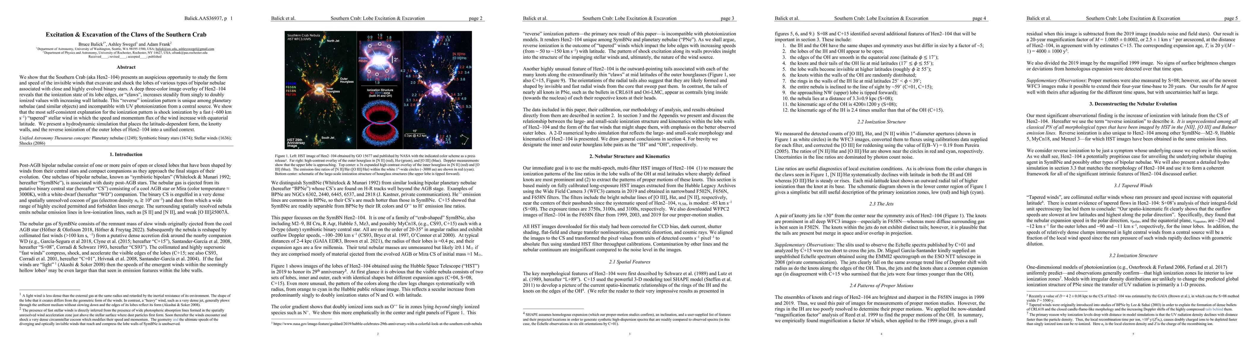 Thumbnail for Excitation & Excavation of the Claws of the Southern Crab
