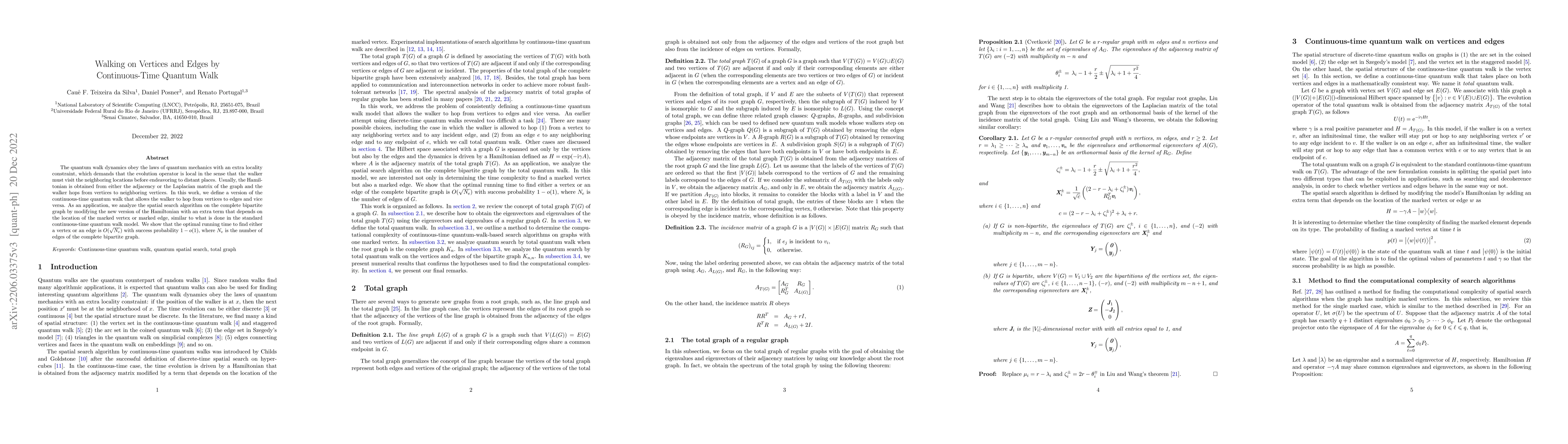 Thumbnail for Walking on Vertices and Edges by Continuous-Time Quantum Walk
