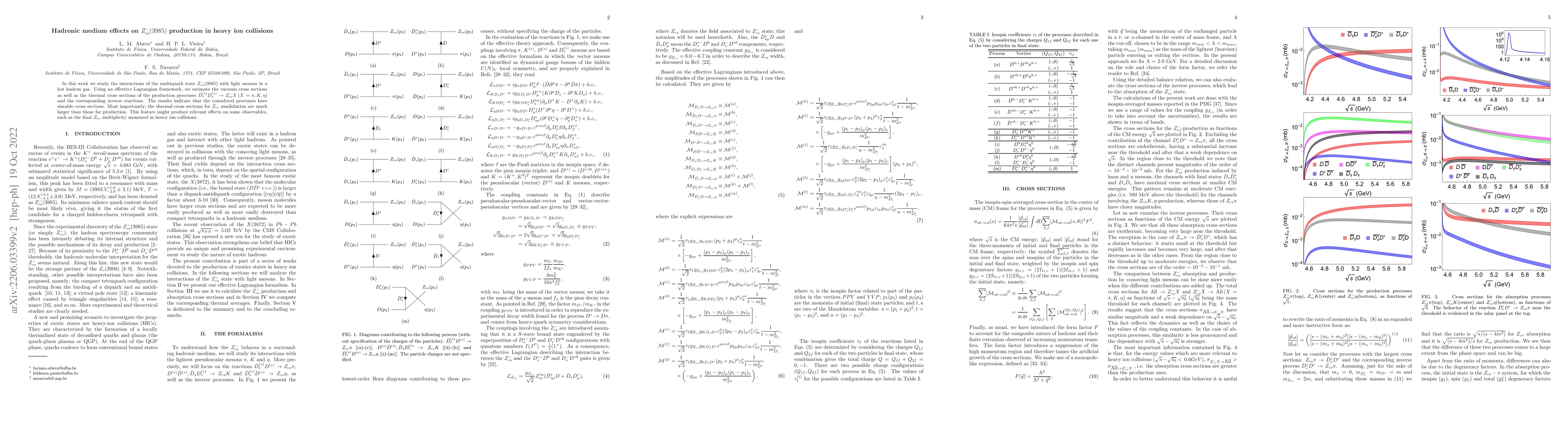 Thumbnail for Hadronic medium effects on $Z_{cs} (3985)^-$ production in heavy-ion
  collisions
