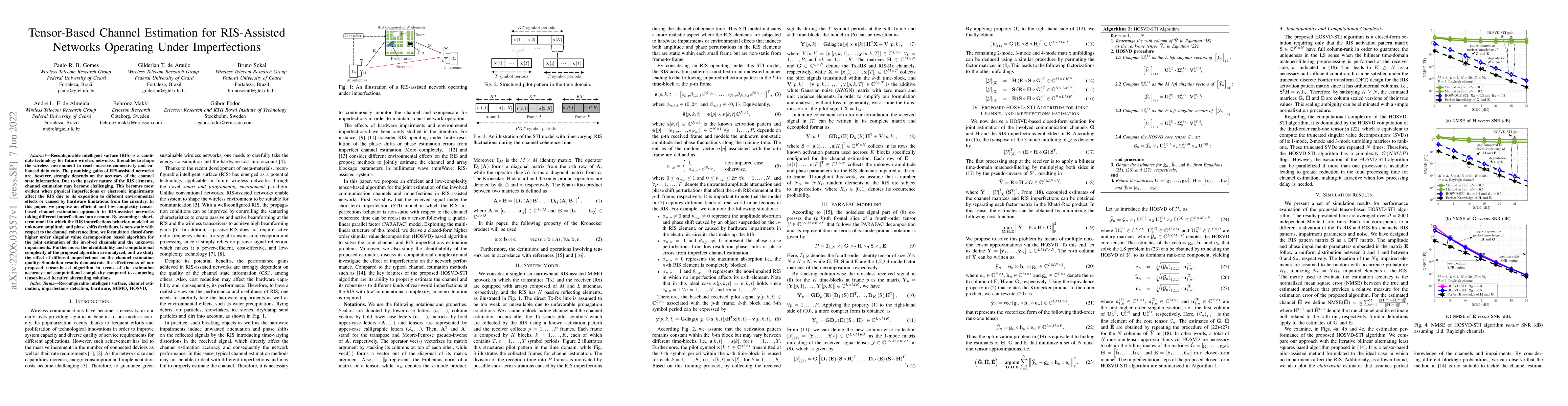 Thumbnail for Tensor-Based Channel Estimation for RIS-Assisted Networks Operating
  Under Imperfections