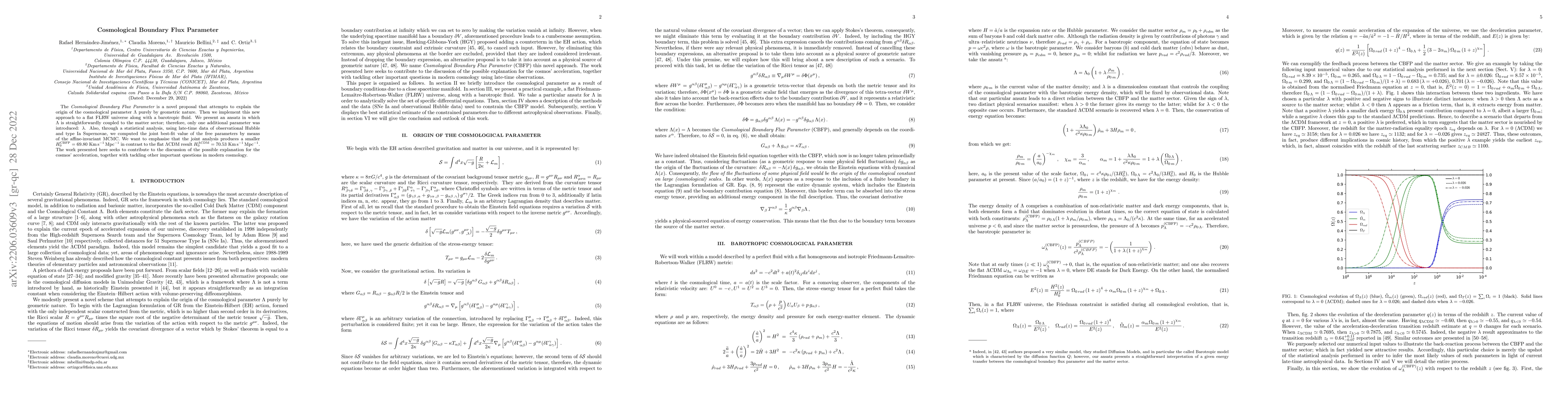 Thumbnail for Cosmological Boundary Flux Parameter
