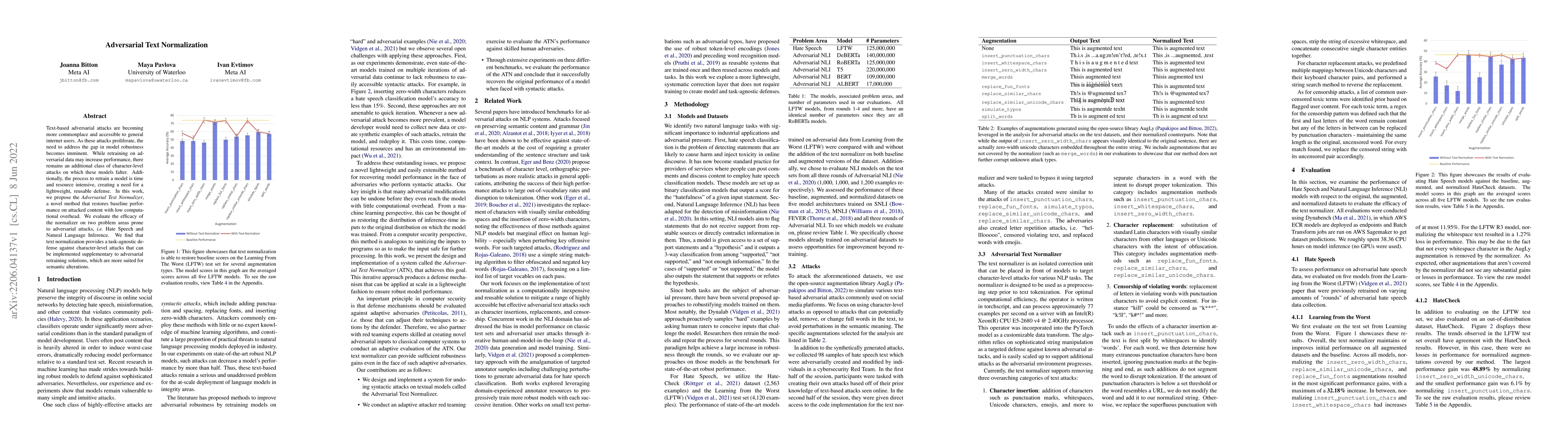 Thumbnail for Adversarial Text Normalization