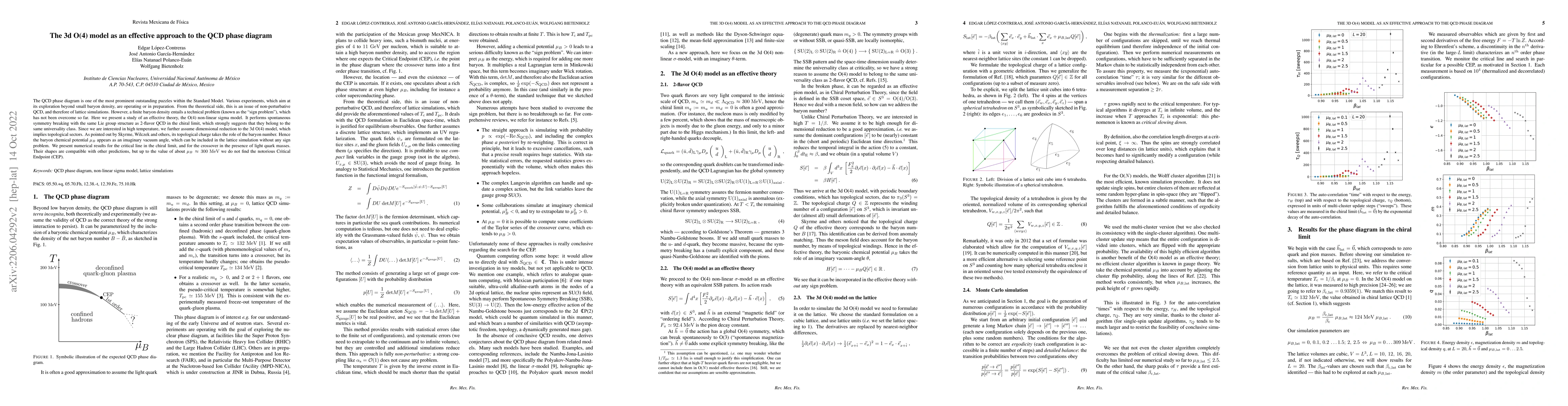 Thumbnail for The 3d O(4) model as an effective approach to the QCD phase diagram