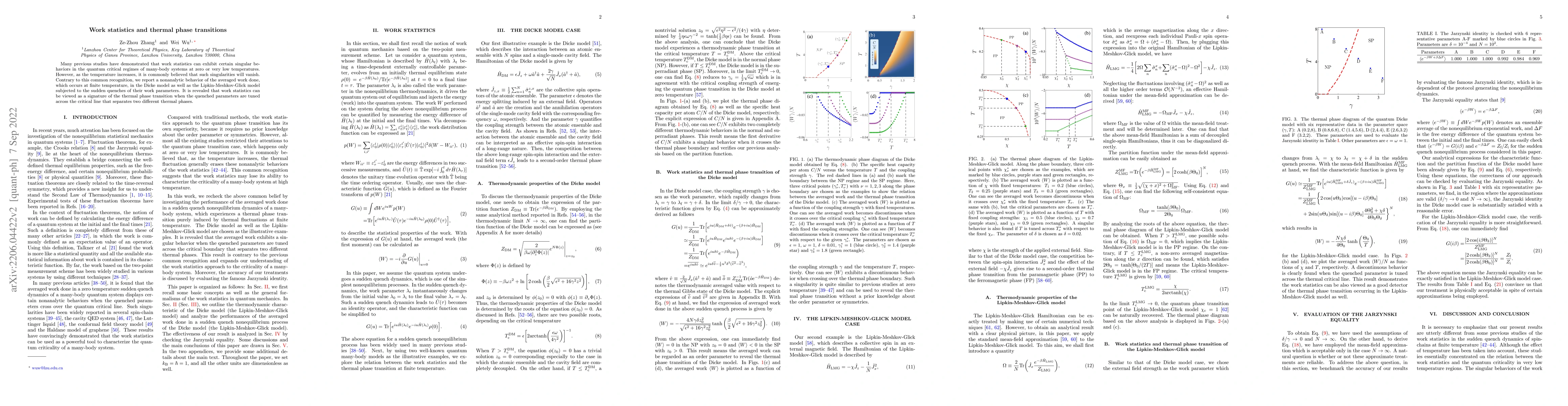 Thumbnail for Work statistics and thermal phase transitions
