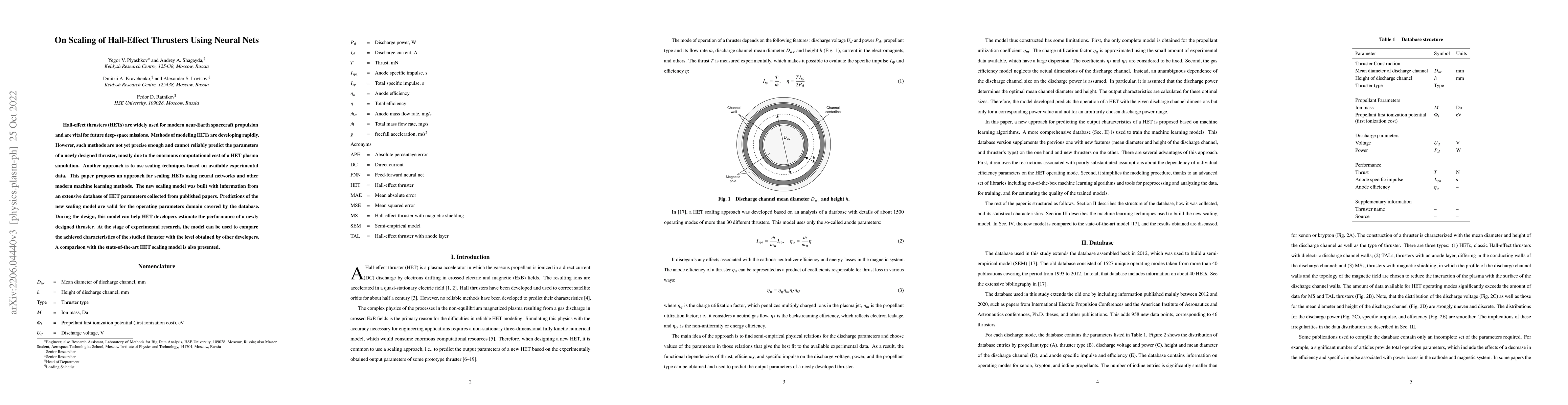 Thumbnail for On Scaling of Hall-Effect Thrusters Using Neural Nets