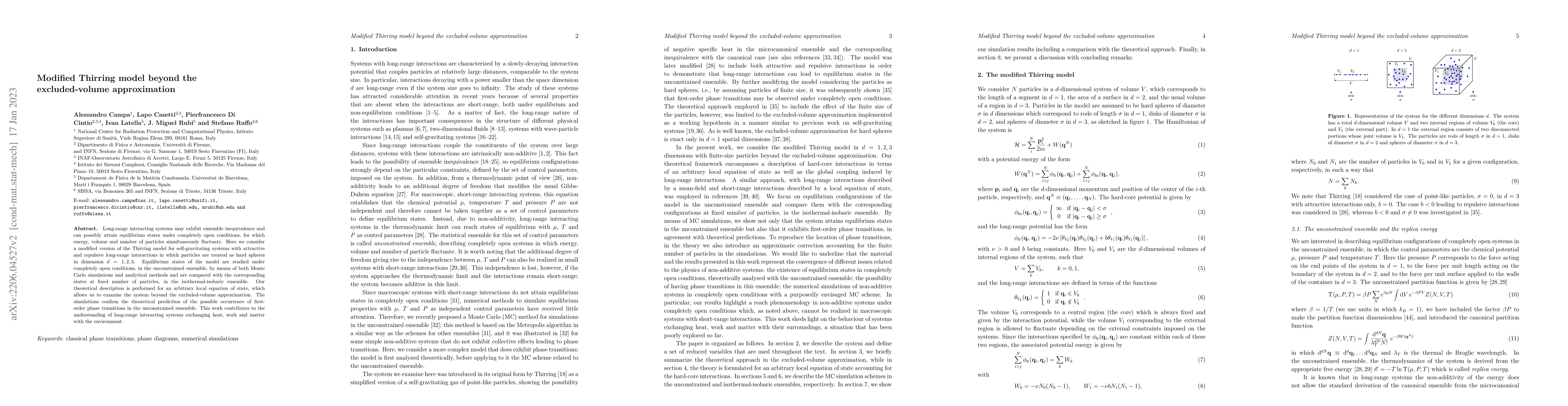 Thumbnail for Modified Thirring model beyond the excluded-volume approximation