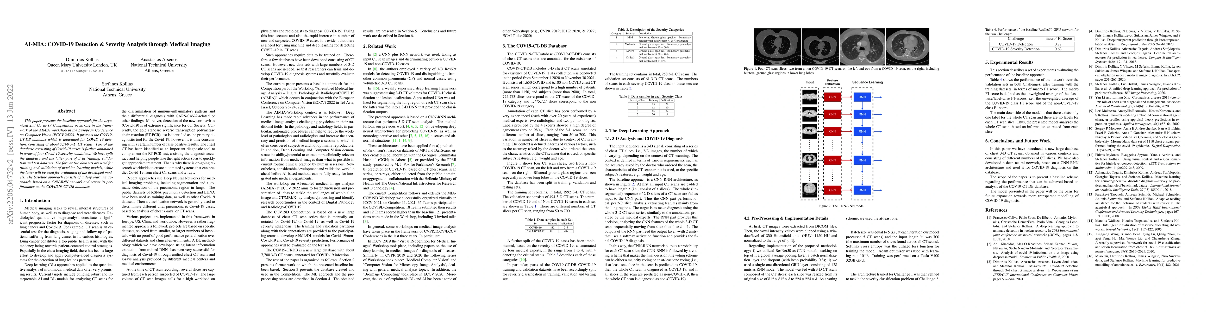 Thumbnail for AI-MIA: COVID-19 Detection & Severity Analysis through Medical Imaging