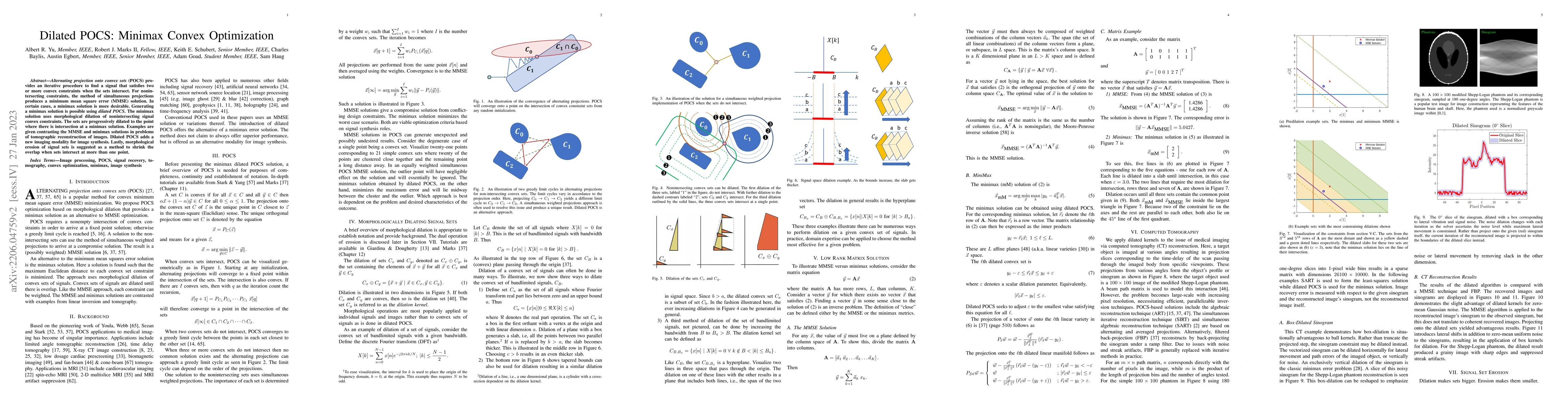 Thumbnail for Dilated POCS: Minimax Convex Optimization