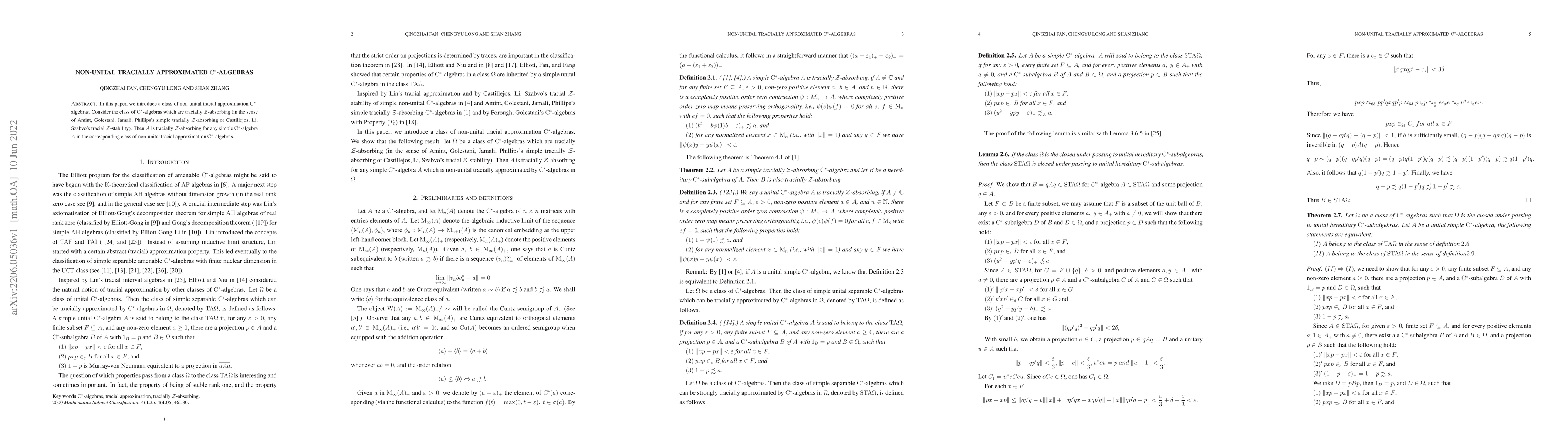 Thumbnail for Non-unital tracially approximated ${\rm C^*}$-algebras