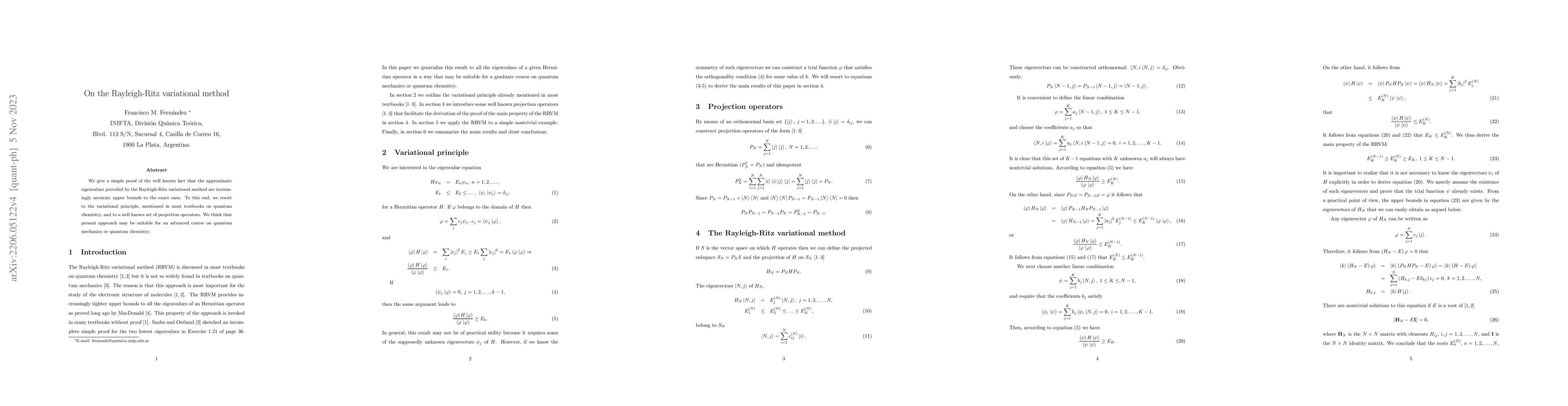 Thumbnail for On the Rayleigh-Ritz variational method