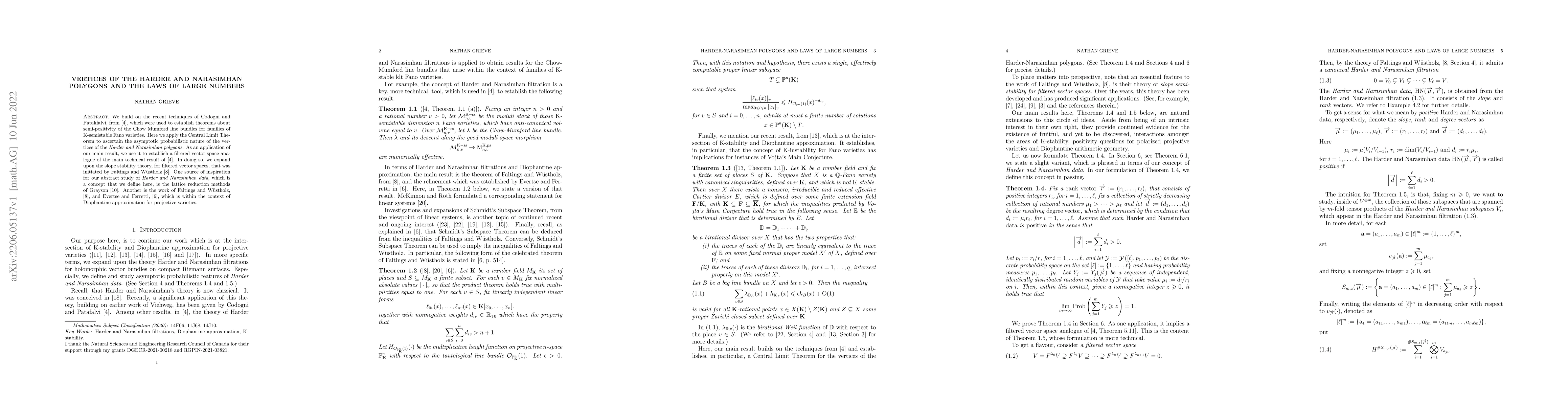 Thumbnail for Harder-Narasimhan polygons and Laws of Large Numbers