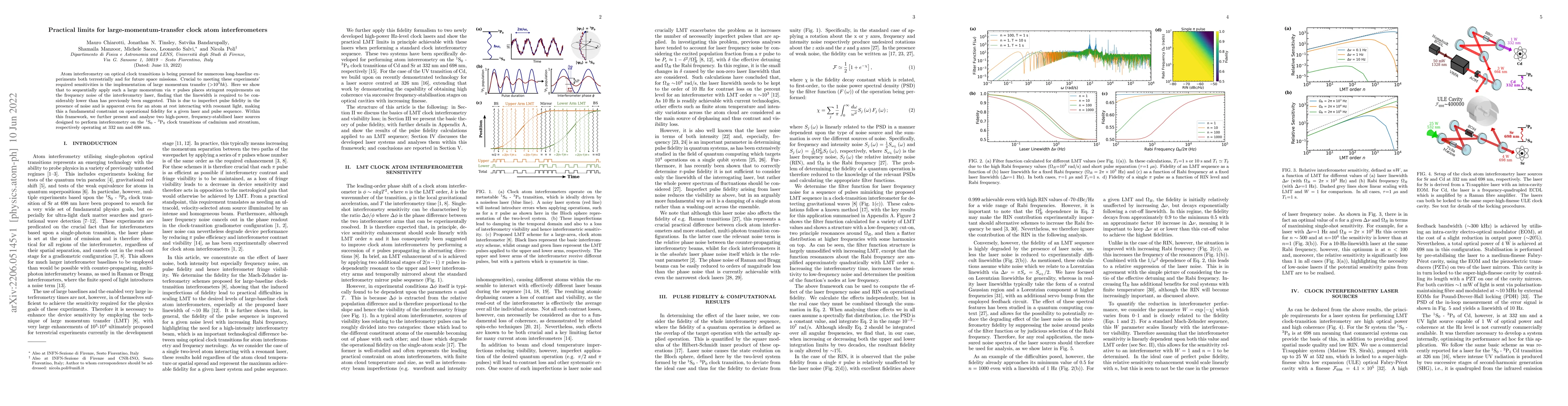Thumbnail for Practical limits for large-momentum-transfer clock atom interferometers