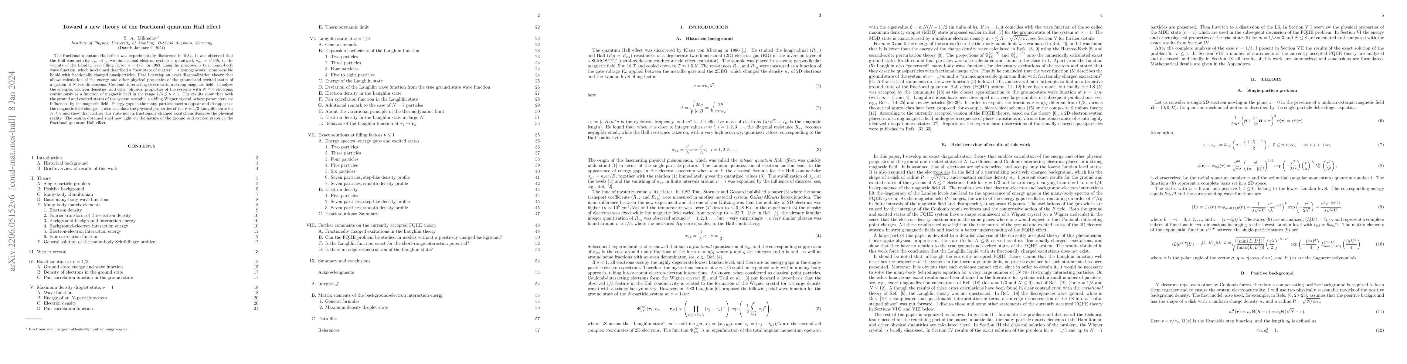 Thumbnail for Toward a new theory of the fractional quantum Hall effect