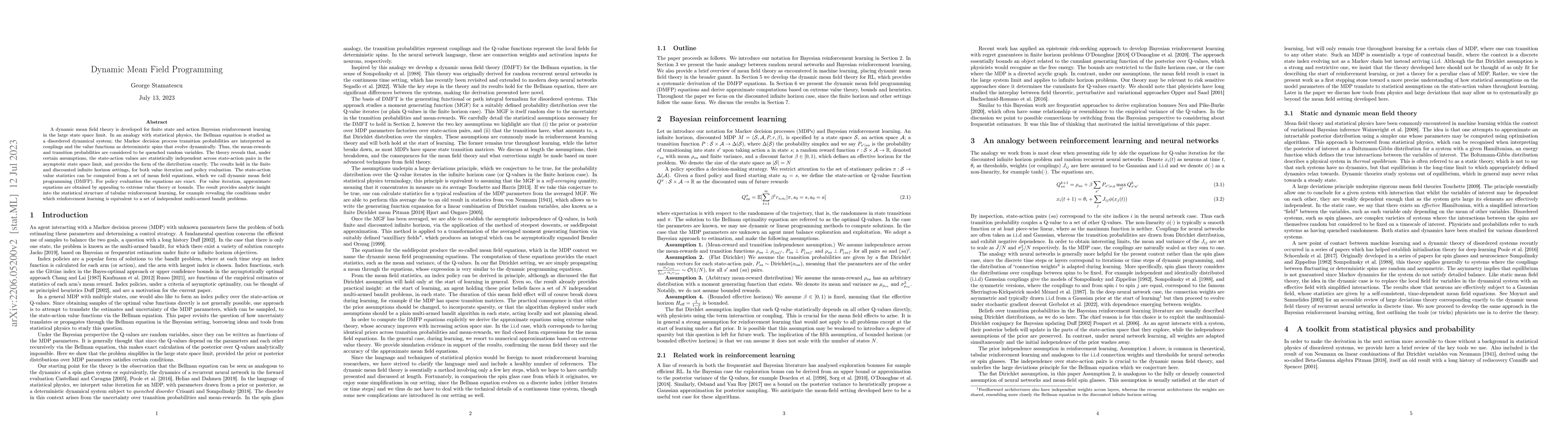 Thumbnail for Dynamic mean field programming