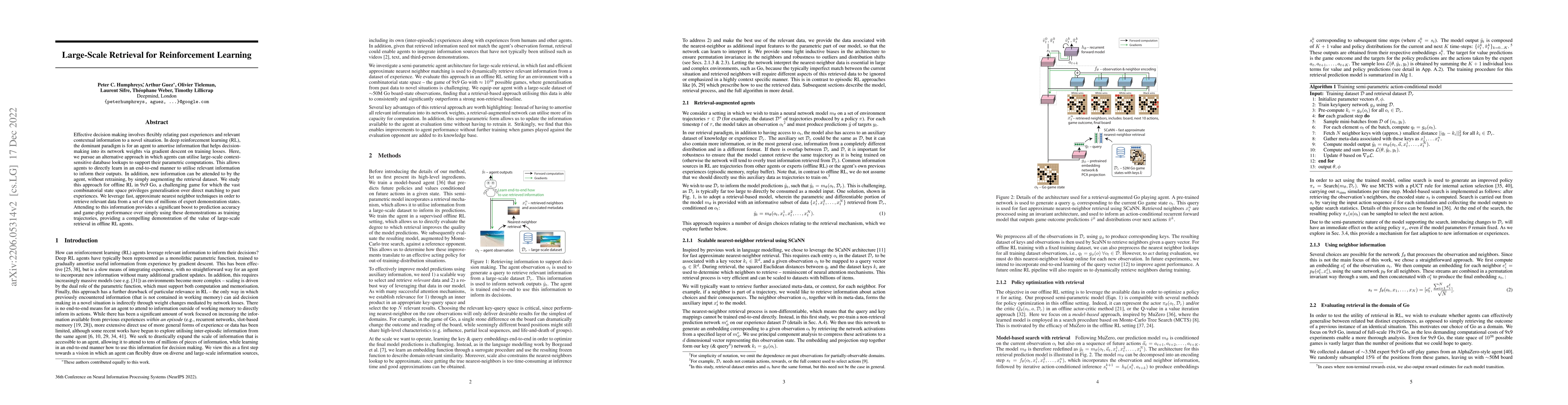 Thumbnail for Large-Scale Retrieval for Reinforcement Learning