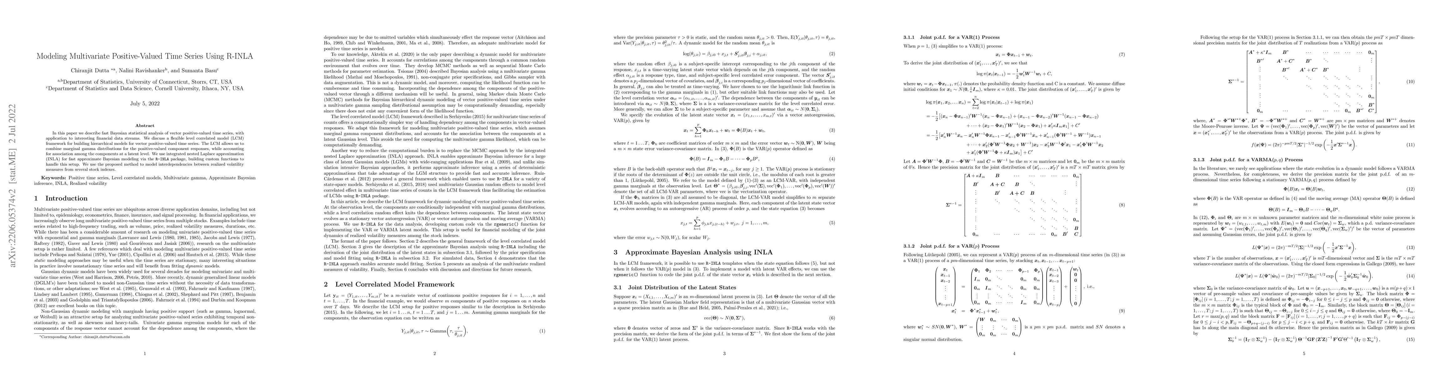 Thumbnail for Modeling Multivariate Positive-Valued Time Series Using R-INLA