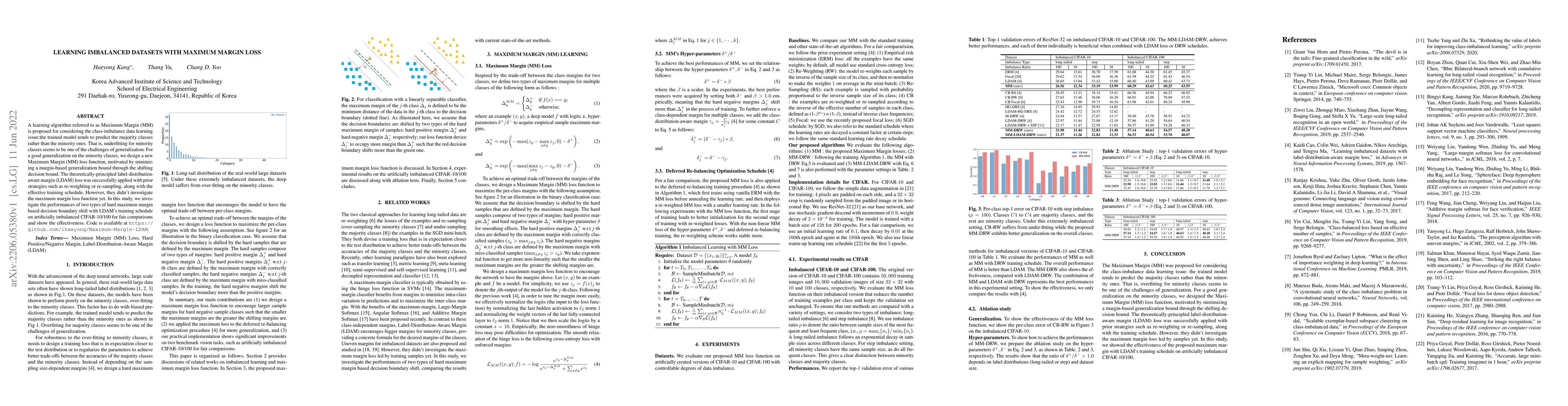 Thumbnail for Learning Imbalanced Datasets with Maximum Margin Loss