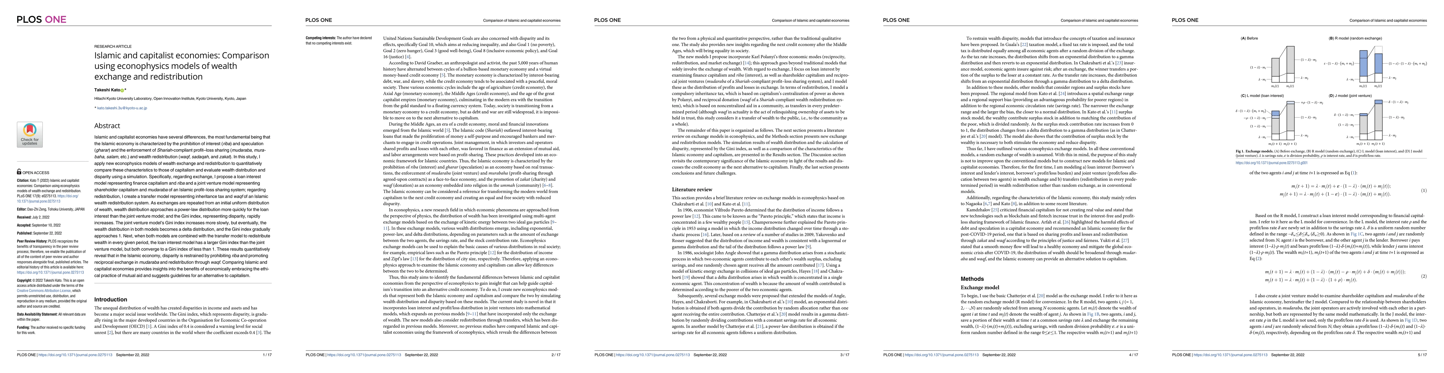 Thumbnail for Islamic and capitalist economies: Comparison using econophysics models
  of wealth exchange and redistribution