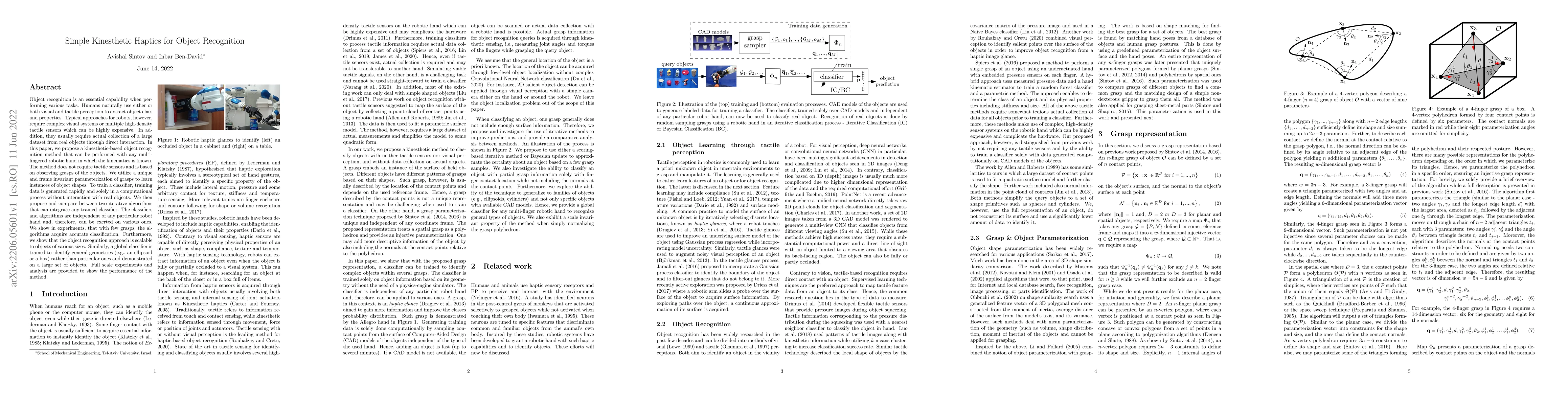 Thumbnail for Simple Kinesthetic Haptics for Object Recognition