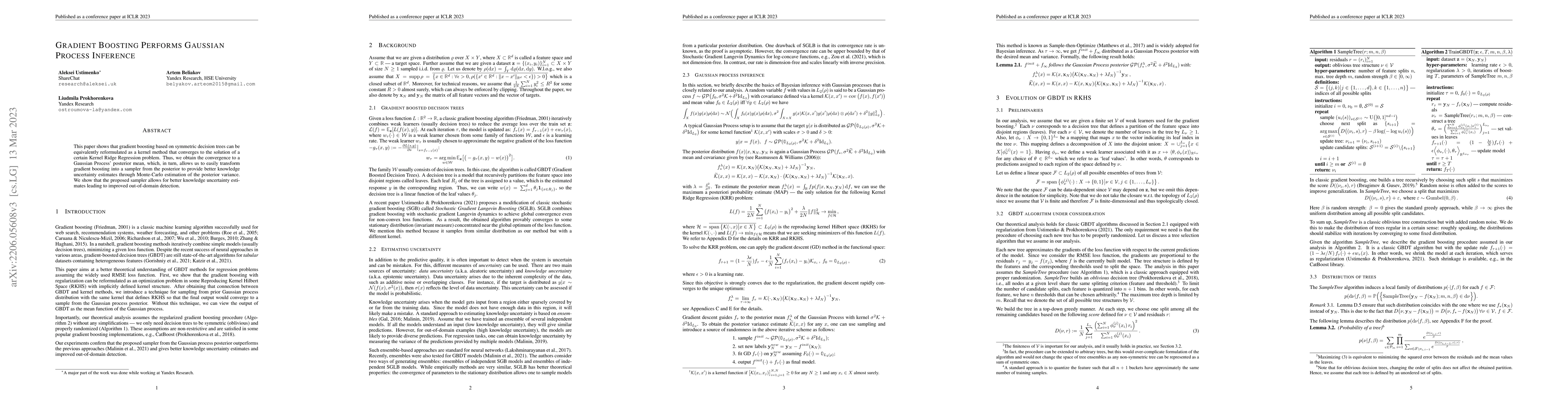 Thumbnail for Gradient Boosting Performs Gaussian Process Inference