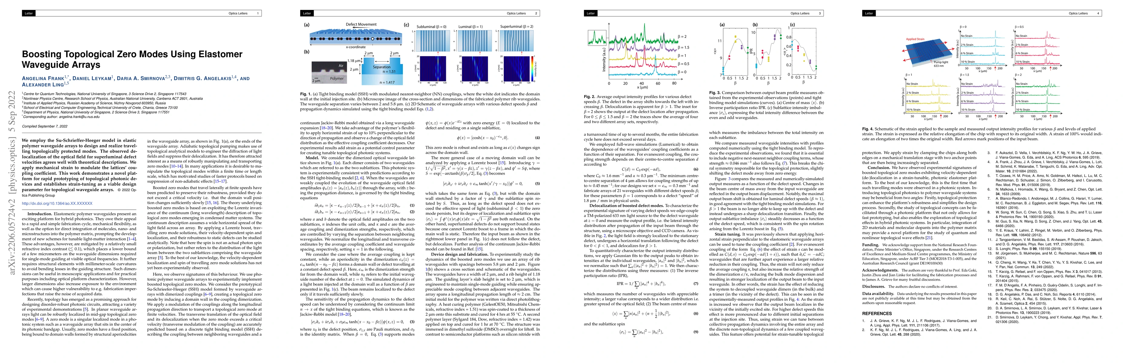 Thumbnail for Boosting Topological Zero Modes Using Elastomer Waveguide Arrays
