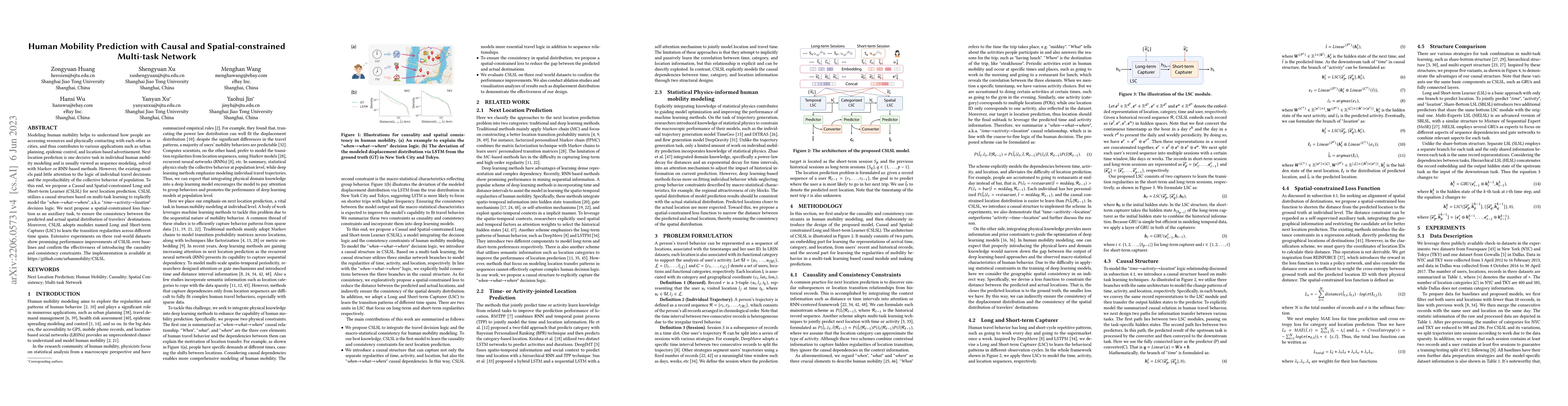 Thumbnail for Human Mobility Prediction with Causal and Spatial-constrained Multi-task
  Network