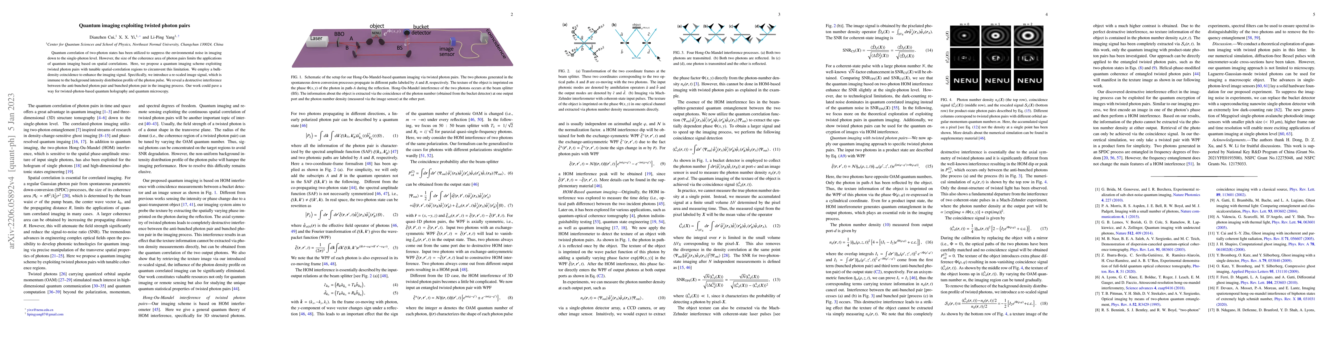 Thumbnail for Quantum imaging exploiting twisted photon pairs