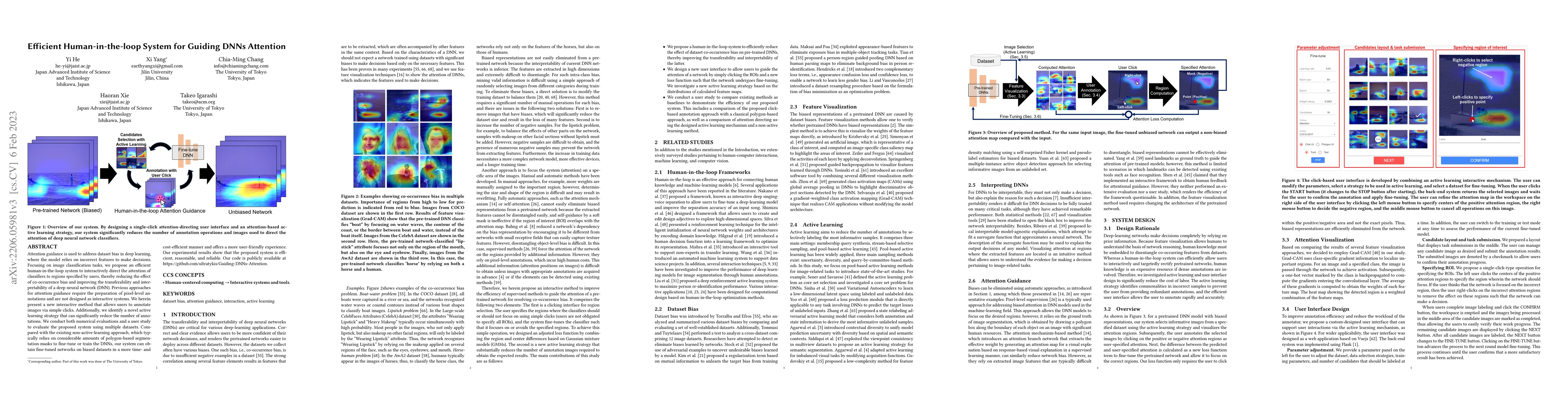 Thumbnail for Efficient Human-in-the-loop System for Guiding DNNs Attention