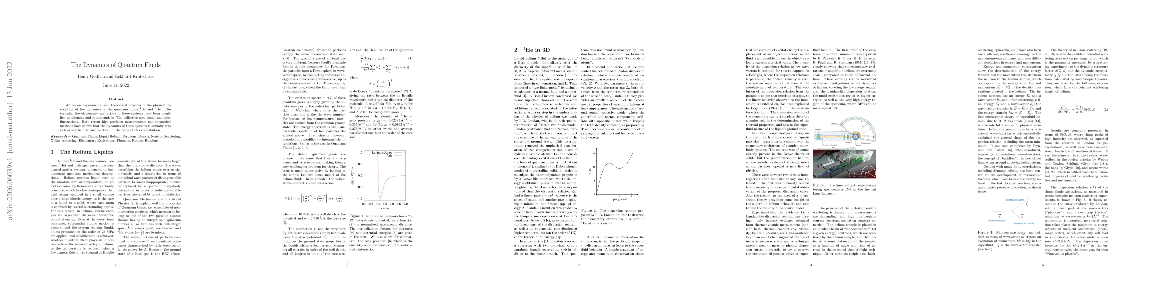 Thumbnail for The Dynamics of Quantum Fluids