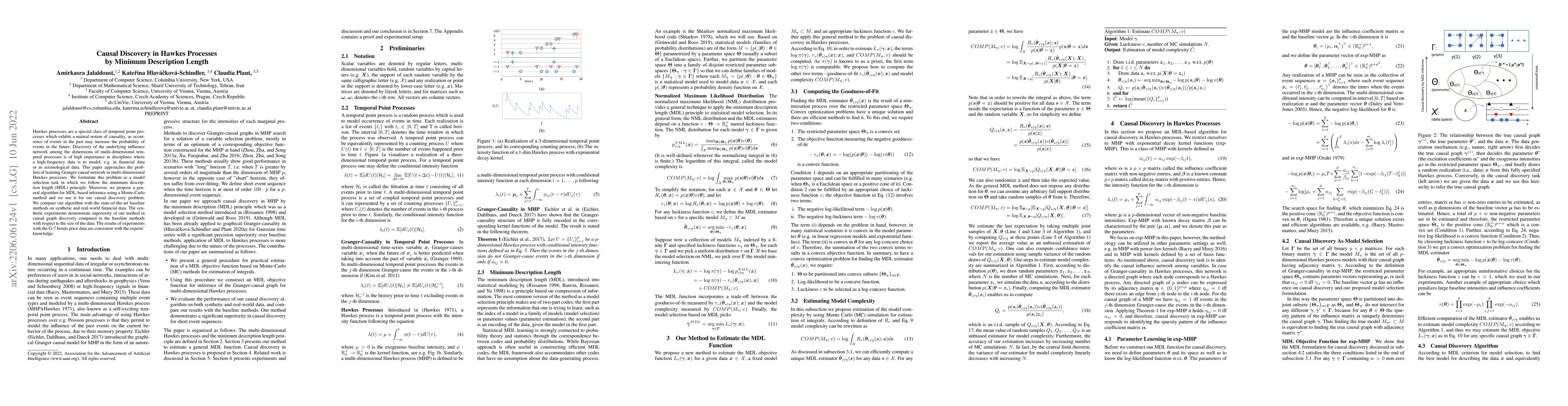 Thumbnail for Causal Discovery in Hawkes Processes by Minimum Description Length