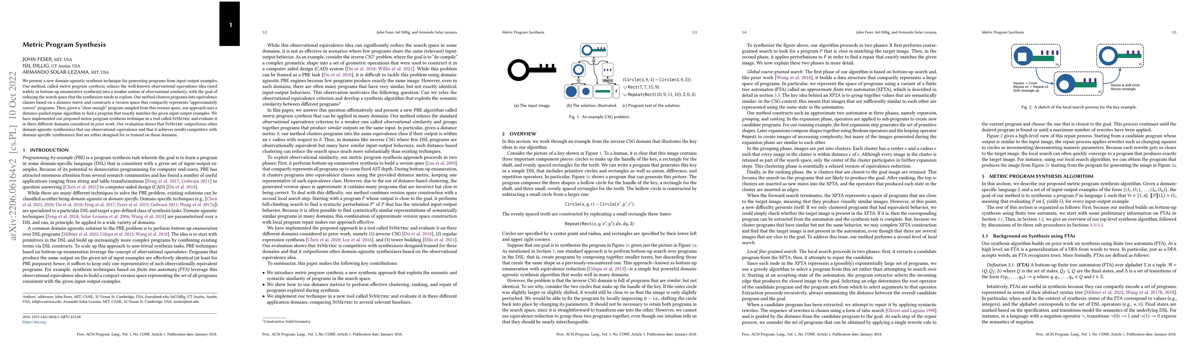 Thumbnail for Metric Program Synthesis