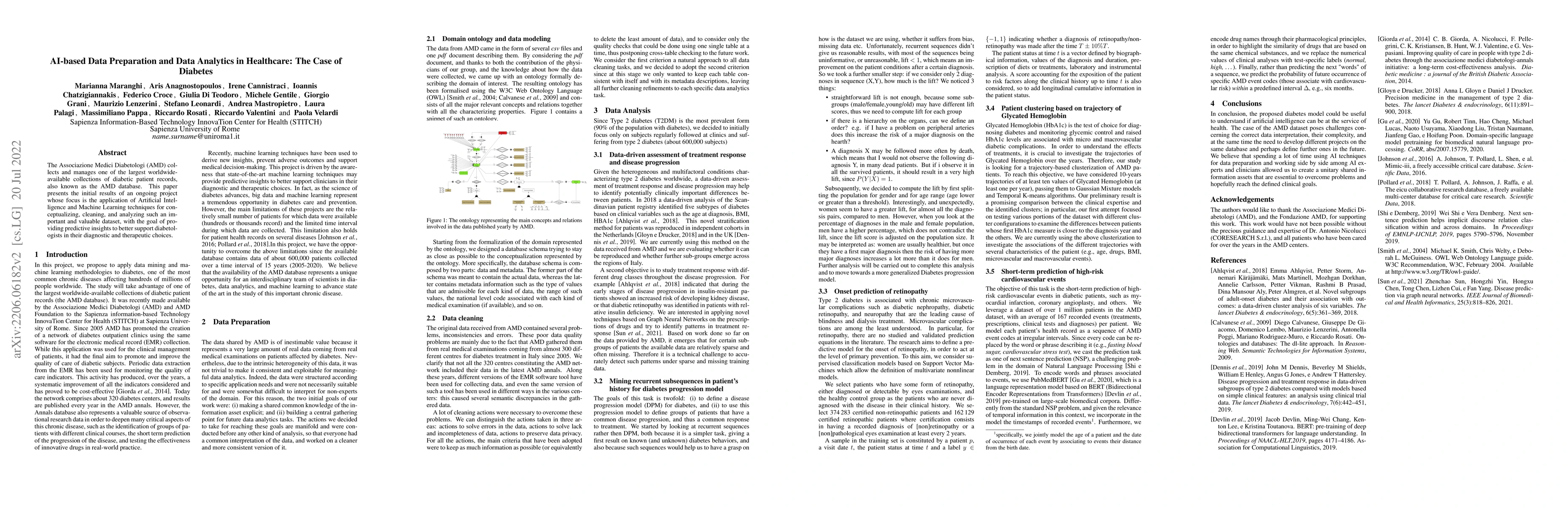 Thumbnail for AI-based Data Preparation and Data Analytics in Healthcare: The Case of
  Diabetes