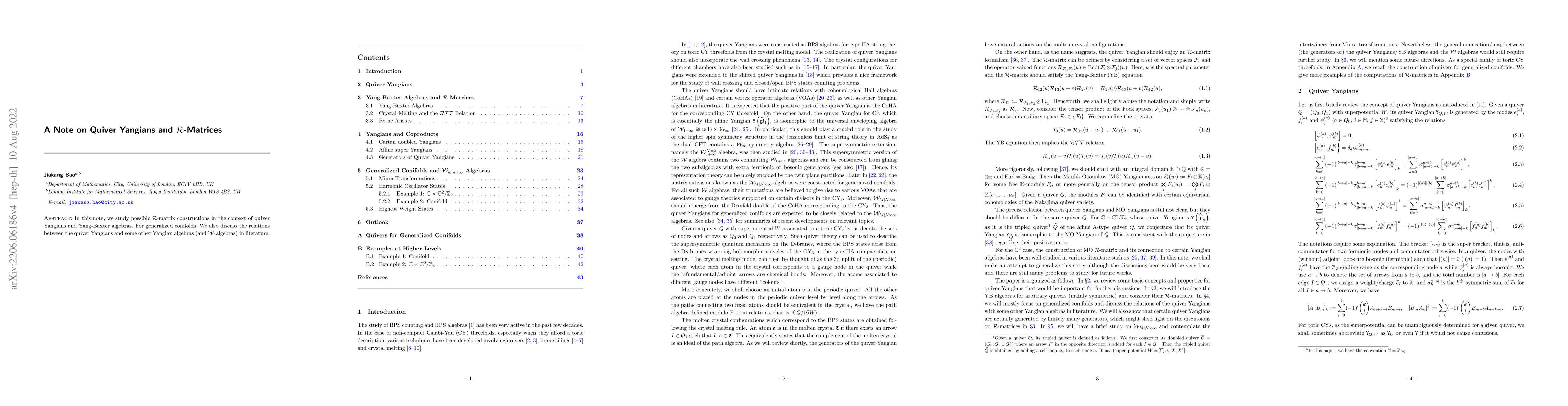 Thumbnail for A Note on Quiver Yangians and $\mathcal{R}$-Matrices