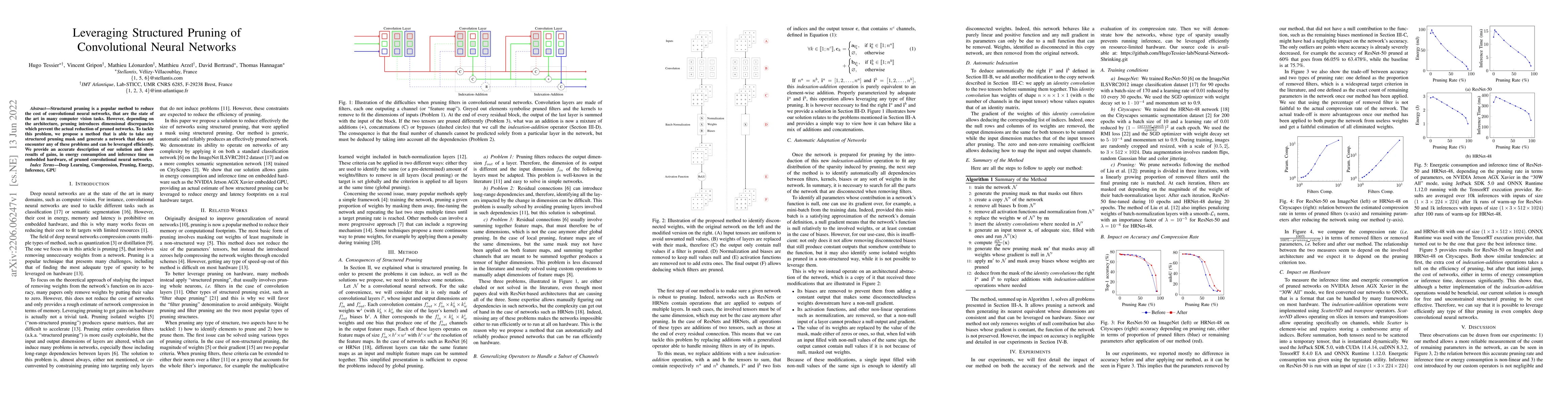 Thumbnail for Leveraging Structured Pruning of Convolutional Neural Networks