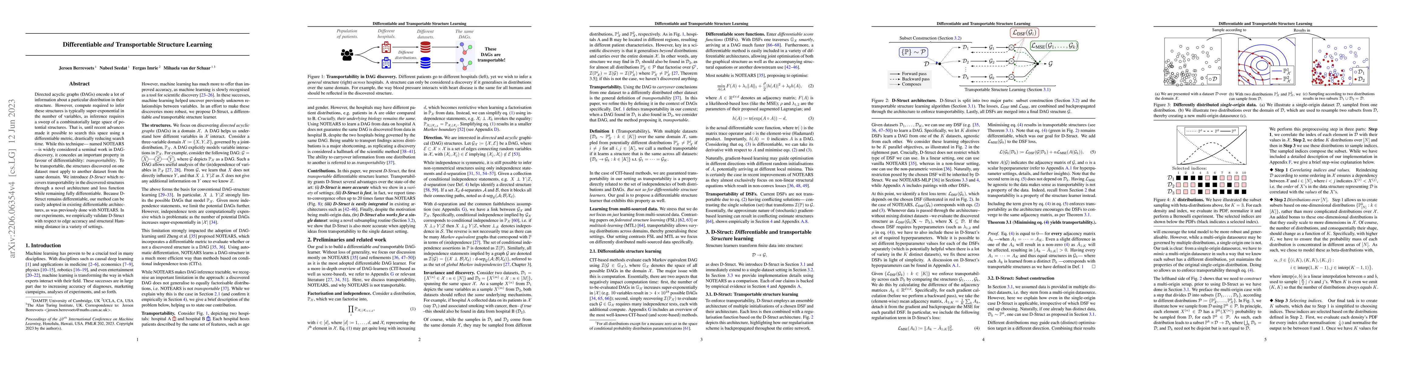 Thumbnail for Differentiable and Transportable Structure Learning