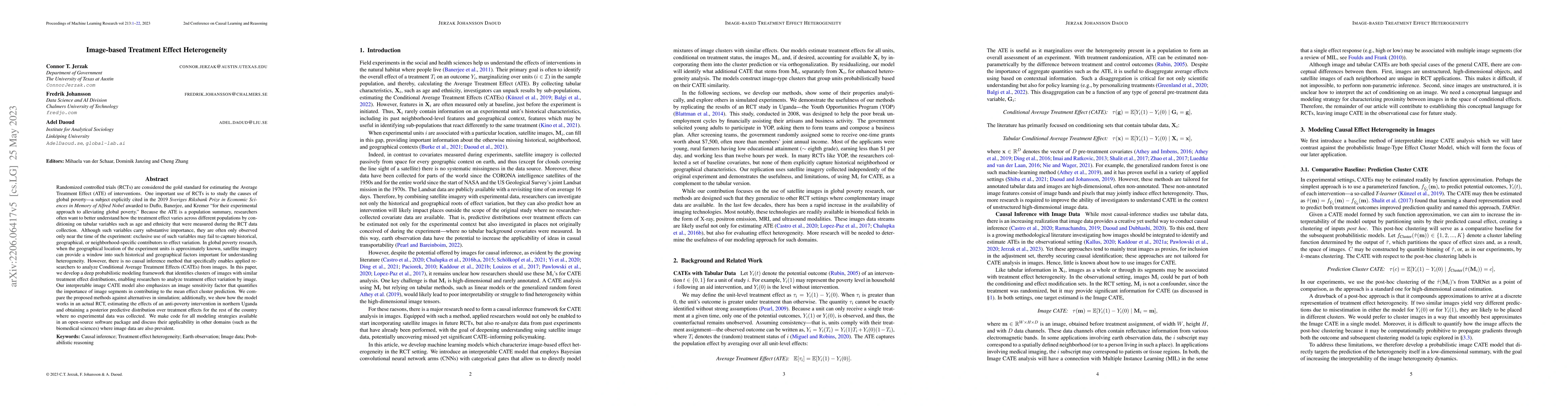Thumbnail for Image-based Treatment Effect Heterogeneity
